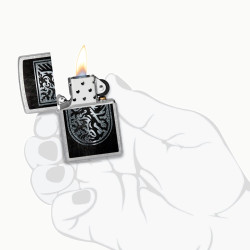 Превью товара: “Зажигалка Zippo Dragon, Street Chrome, цвет серебристый”, купить в интернет магазине