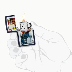 Превью товара: “Зажигалка Zippo Queen, Navy Matte, цвет синий”, купить в интернет магазине