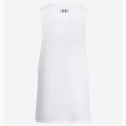 Превью товара: “Майка M Left Chest Cut Off Under Armour, цвет White”, купить в интернет магазине