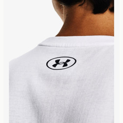 Превью товара: “Майка M Left Chest Cut Off Under Armour, цвет White”, купить в интернет магазине