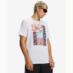 Фото: “Футболка M Logo Collage Under Armour, цвет White/Posh Pink”, купить в интернет магазине