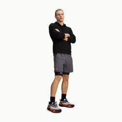 Превью товара: “Шорты Vanish Woven 6in Under Armour, цвет Castlerock/Orange Bloc”, купить в интернет магазине