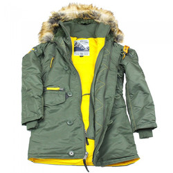 Куртка ALASKA WMN Sage Green/Yellow