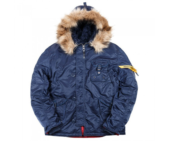 Куртка Аляска Nord Storm Husky blue/red replica