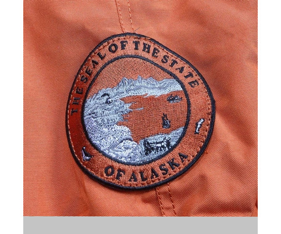 Куртка Аляска N3B OXFORD APRICOT/ORANGE
