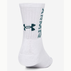 Превью товара: “Носки 3-Maker Mid (3 пары) Under Armour, цвет White/Fresco Blue”, купить в интернет магазине