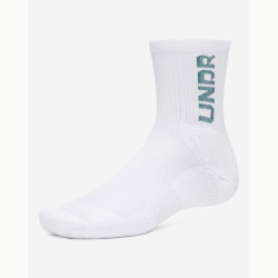 Превью товара: “Носки 3-Maker Mid (3 пары) Under Armour, цвет White/Fresco Blue”, купить в интернет магазине