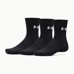Фото: “Носки U Performance Cotton Crew (3 пары) Under Armour, цвет Ultimate Black”, купить в интернет магазине