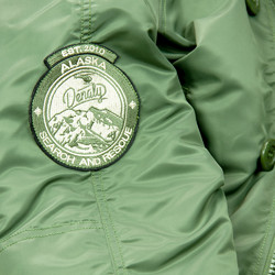 Женская куртка Аляска Husky woman green/green