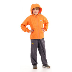 Куртка детская Трэвел, дюспа, оранжевый