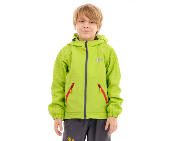 Фото: Куртка детская Трэвел, таслан, зеленый