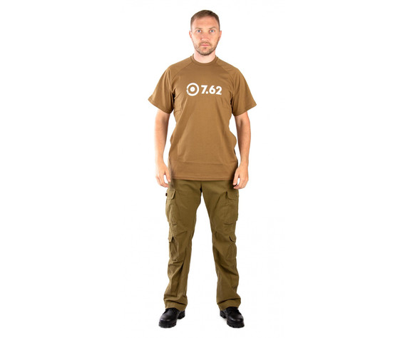 Фото: “Футболка T-Shirt 7.62 Logo, хлопок, койот”, купить в интернет магазине