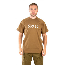 Фото: “Футболка T-Shirt 7.62 Logo, хлопок, койот”, купить в интернет магазине