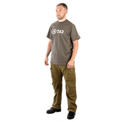 Фото: “Футболка T-Shirt 7.62 Logo, хлопок, олива”
