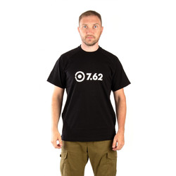 Футболка T-Shirt 7.62 Logo, хлопок, черный