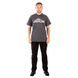 Фото: “Футболка T-Shirt GRAYLING Logo, хлопок, графит”
