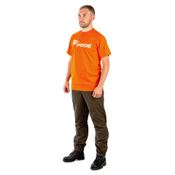 Фото: “Футболка T-Shirt PRIDE Logo, хлопок, оранжевый”