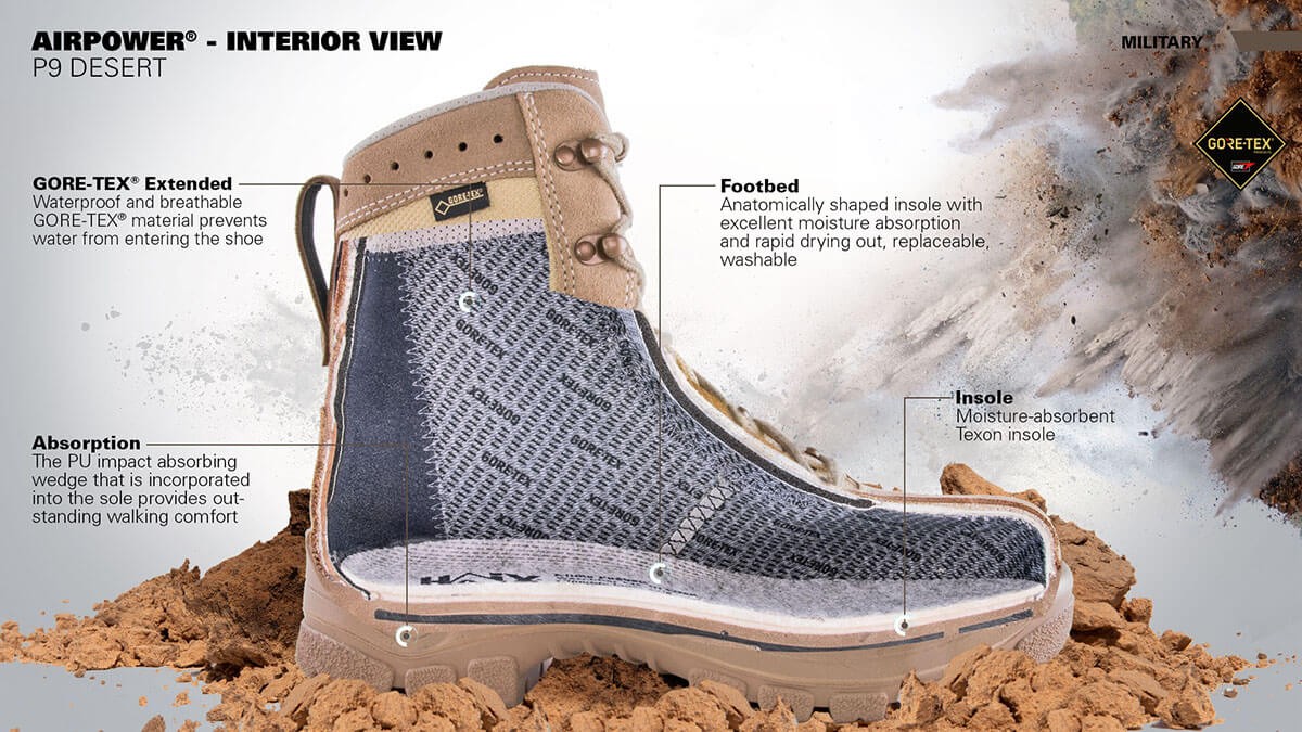 Haix p9 desert on sale boots