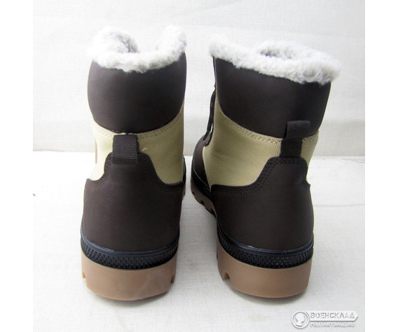 Ботинки Dixer зимние коричнево бежевые