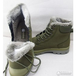 Ботинки Dixer зимние зелёные