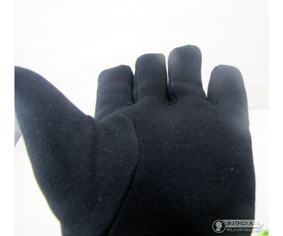 Перчатки зимние черные