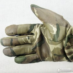 Фото: Перчатки кожаные Combat Gloves утепленные - 