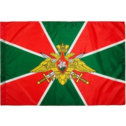 Флаг пограничных войск России 130х90 см
