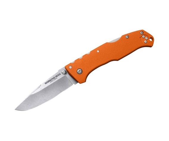 Нож оранжевый Cold Steel 54NVRY Working Man Blaz