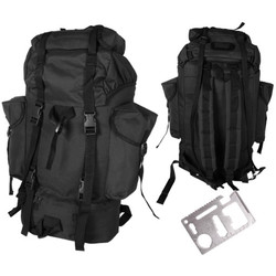 Рюкзак Combat BW KAMPFRUCKSACK Mil-Tec, 65л, черный
