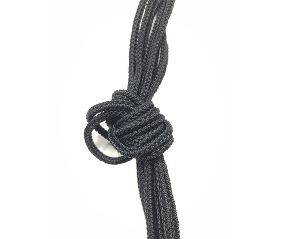 Шнурки кевларовые черные 200 см/215см