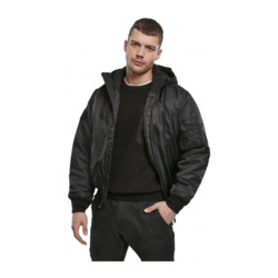Куртка Brandit MA1 Sweat Hooded Jacket 3150.2 черн