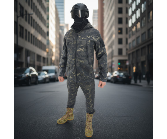 Фото: “Костюм soft shell ESDY МТР черный”, купить в интернет магазине