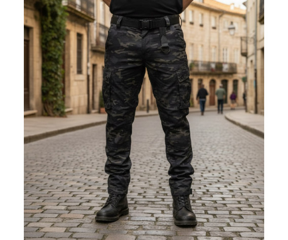 Фото: “Брюки outdoor pants МУЛЬТИКАМ ЧЕРНЫЙ”, купить в интернет магазине