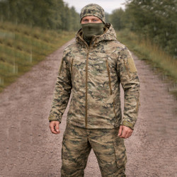 Фото: “Куртка Soft Shell с флисом ESDY мультикам”, купить в интернет магазине