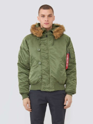 Превью товара: “Бомбер ALPHA N-2B GEN 1 PARKA GREY”, купить в интернет магазине