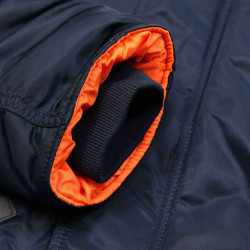 Фото: “Куртка ALPHA N-3B SLIM FIT REPLICA BLUE\ORANGE”