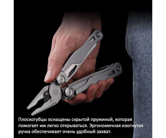 Фото: “Мультитул Grand Harvest GHK8 10.5см 248гр”, купить в интернет магазине