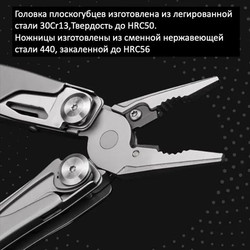 Фото: “Мультитул Grand Harvest GHK8 10.5см 248гр”