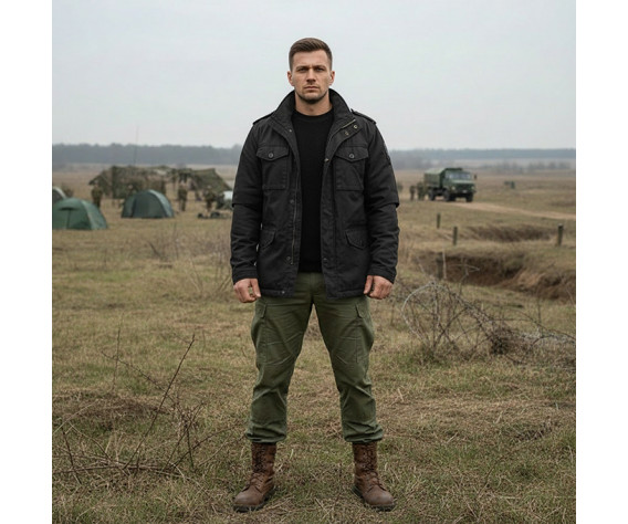 Фото: “Куртка SURPLUS Paratrooper Winter Jacket 20-4501-03 schwarz”, купить в интернет магазине