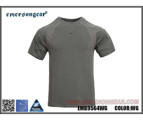 Футболка Трен Emersongear UMP Training t-shirt EMB9564WG серый