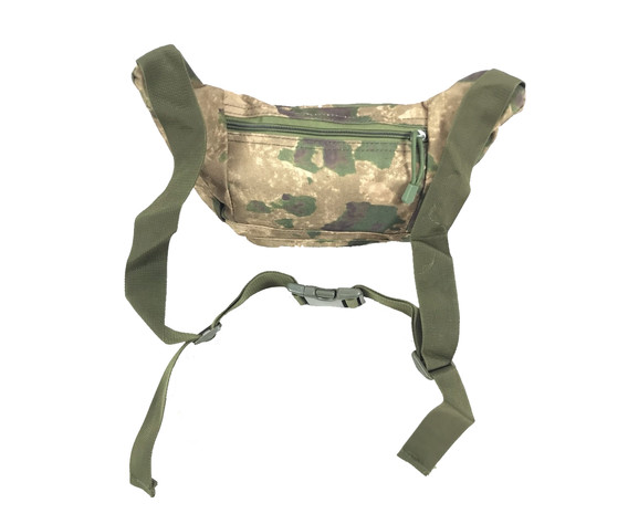 Фото: “Сумка поясная 7.26, зеленый камуфляж”, купить в интернет магазине