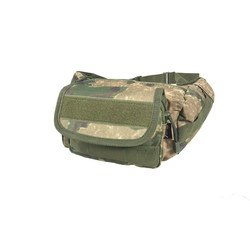Фото: “Сумка поясная 7.26, зеленый камуфляж”